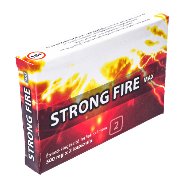 Strong Fire Max 2 kapszulás alkalmi potencianövelő