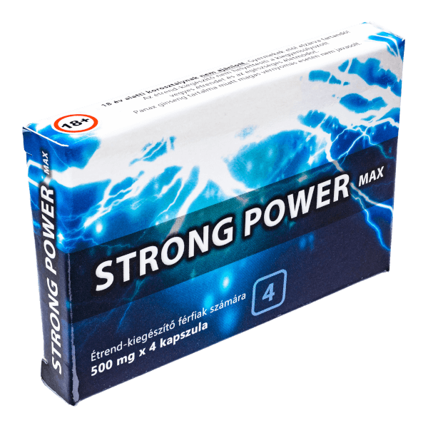 Strong Power Max potencianövelő férfiaknak